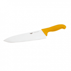 Поварской нож 23 cm. жёлтая рукоятка